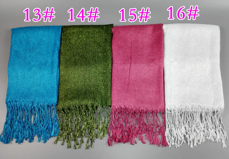 

35 color Shimmer fashion printe glitter viscose lurex long shawls muslim hijab popular wrap scarves/scarf 10pcs/lot
