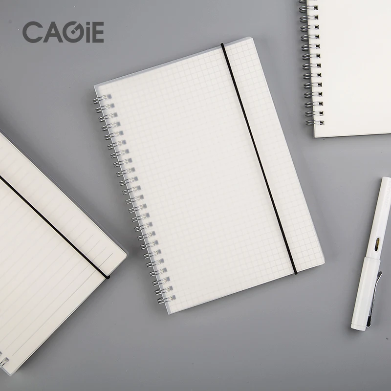 Buy CAGIE New A5 Spiral book coil Notebook Lined Blank