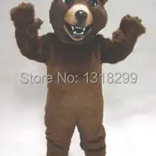 Талисман Brown Grizzly Bear костюм талисмана необычные платья на заказ фантазии косплей костюм тема mascotte карнавальный костюм комплекты
