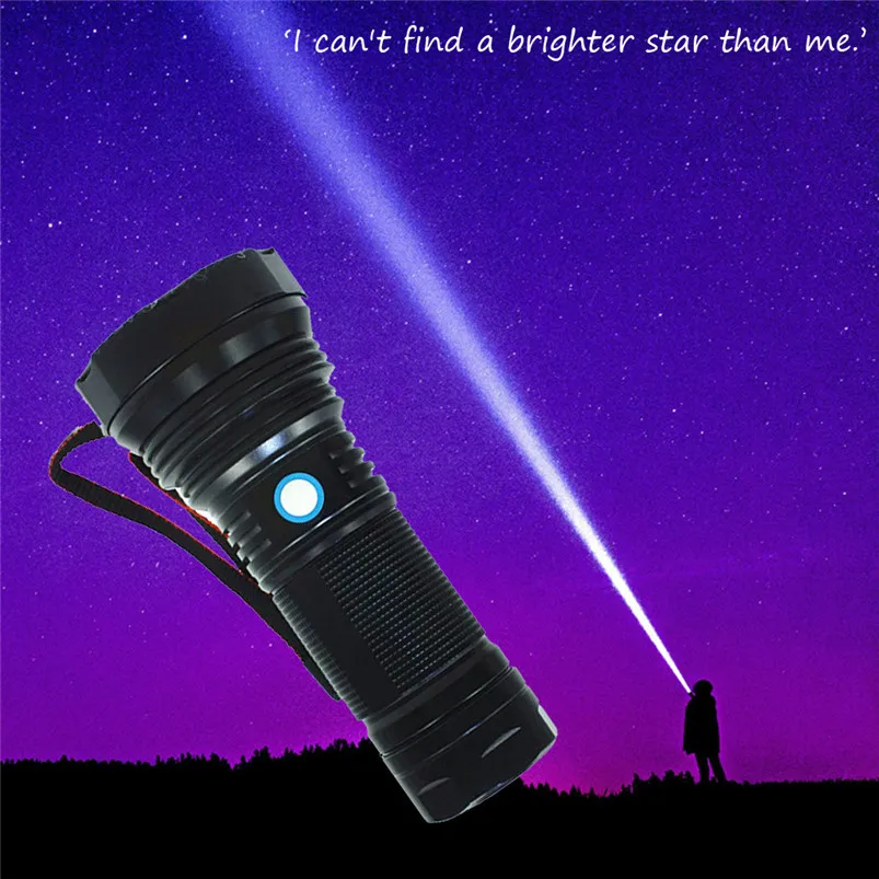2000LM Torch Led Light SST40G2 Glare Flashlight Rechargeable Super Bright Flashlight Set Outdoor Linterna Led 40FY2802