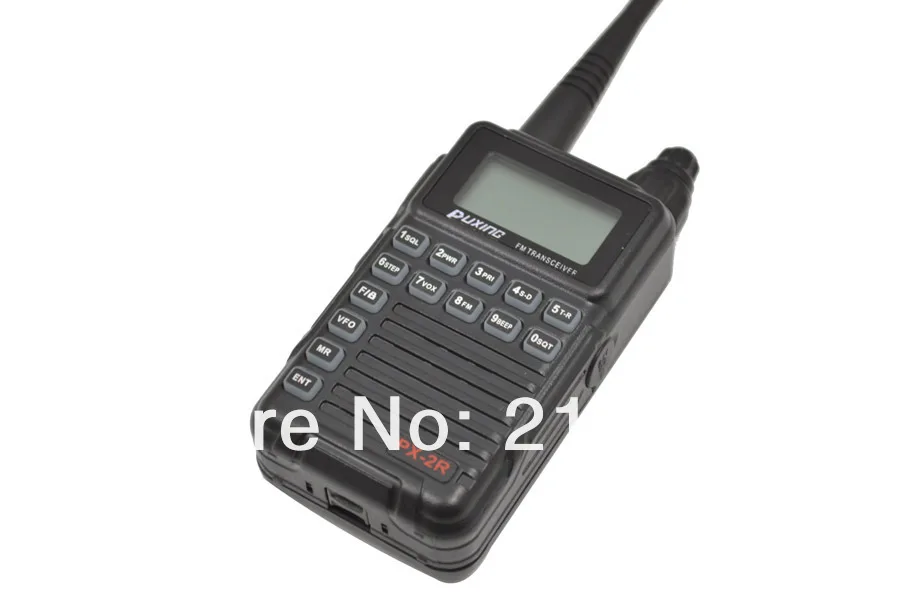 Обновленная версия Puxing PX-2R UHF400-470MHz TX & RX, и VHF136-174MHz RX FM трансивер с клавиатурой lcd для безопасности, гостиницы, ветчины