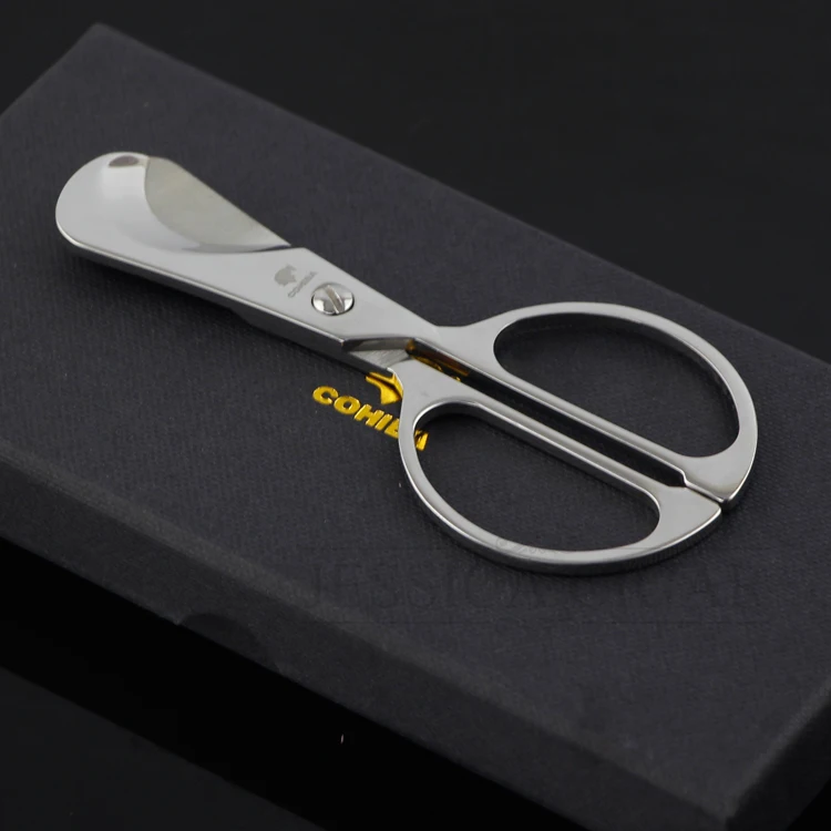 Buy COHIBA Stainless Steel Metal Sharp Cigar Scissors