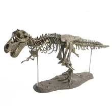 Моделирование DIY 3D динозавр модель скелета развивающие Dinosaurio Пособия по биологии Biologia интересная игрушка для Детский подарок Dinosaurios