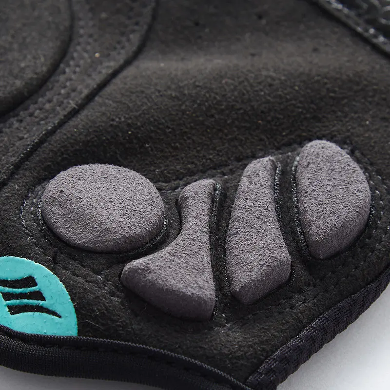 Santic mitad Mitad de dedo bici bicicleta Guantes de verano Ciclismo Guantes acolchado Anti-shock deportiva transpirable MTB Guantes de Ciclismo Santic mitad Mitad de dedo bici bicicleta Guantes de verano Ciclismo Guantes acolchado Anti-shock deportiva transpirable MTB Guantes de Ciclismo