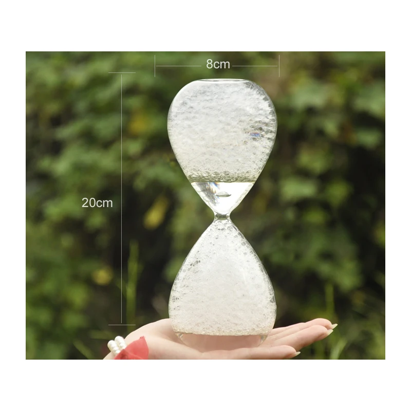 Волшебное стекло Bubble Hour glass time офисные часы для девочек Подарки Студенческая обучающая модель свадебное украшение цветные часы из стекла Bubble Toy