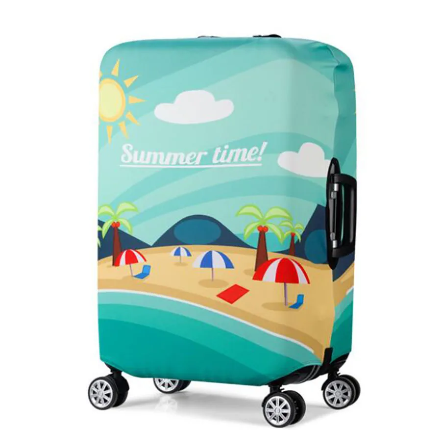 Wehyah эластичный лайкровый Дорожный Чехол для чемодана, чехлы для путешествий, аксессуары для женщин, пылезащитный чехол 18 ''-32'', защитный чехол ZY121