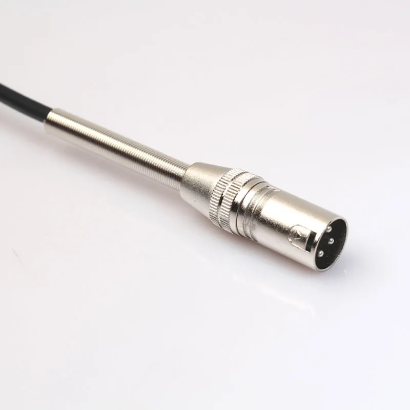 XLR Microphone Cable Male to Female 3pin jack Audio Cable With Spring Protection For Microphone Mixer 1.8m 5m 10m Audio Extension Cord (3)