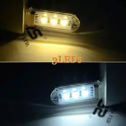 Мини Портативный энергосберегающий 5 в светодиодный USB свет настольная лампа для чтения ноутбука ПК блок питания для ноутбука ночник