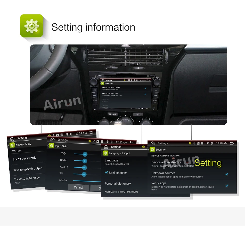 Perfect HD 1024 Quad Core Android 7.1 Car tape recorder GPS DVD Player For Opel Astra H Vectra Corsa Zafira B C G support OBD2 DVR 20