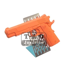 Тактический Guarder из нержавеющей стали модульный пистолет стенд демонстрационный стеллаж витрина с двумя регулируемыми колышками-серебро