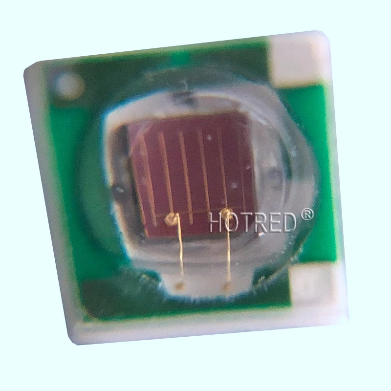 100 шт. Epi светодиодный s 3 Вт 3535 SMD темно красный высокой мощности 660NM Светодиодная