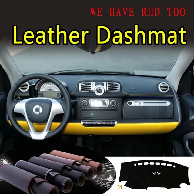 For Smart Fortwo Forfour 2007 2008 2009 2010 2011 2012 2013 2014 Leather Dashmat  Dashboard Cover Prevent Sunlight Pad Dash Mat - Cargo Liner - AliExpress