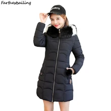 2018 New Winter Women Coat female Jacket Warm High Quality Woman Down Parka Winter Padded Jacket Big Yards Jacket long Sleeve цена 2018 New Winter Women Coat female Jacket Warm High Quality Woman Down Parka Winter Padded Jacket Big Yards Jacket long Sleeve цены онлайн