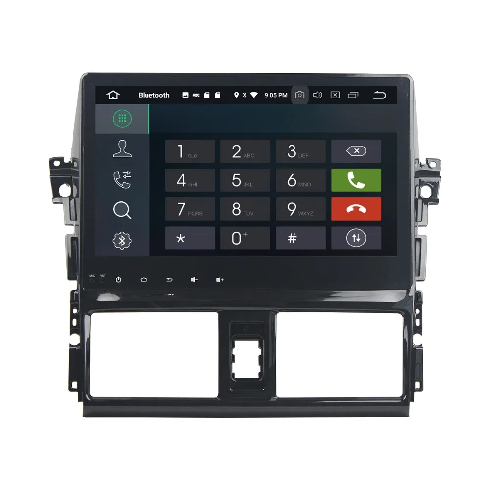 Excellent Android 8.0 No Car DVD player GPS Glonass Navigation For Toyota YARIS 2013-2015 Car multimedia stereo player 32GB CAR MAPS 4