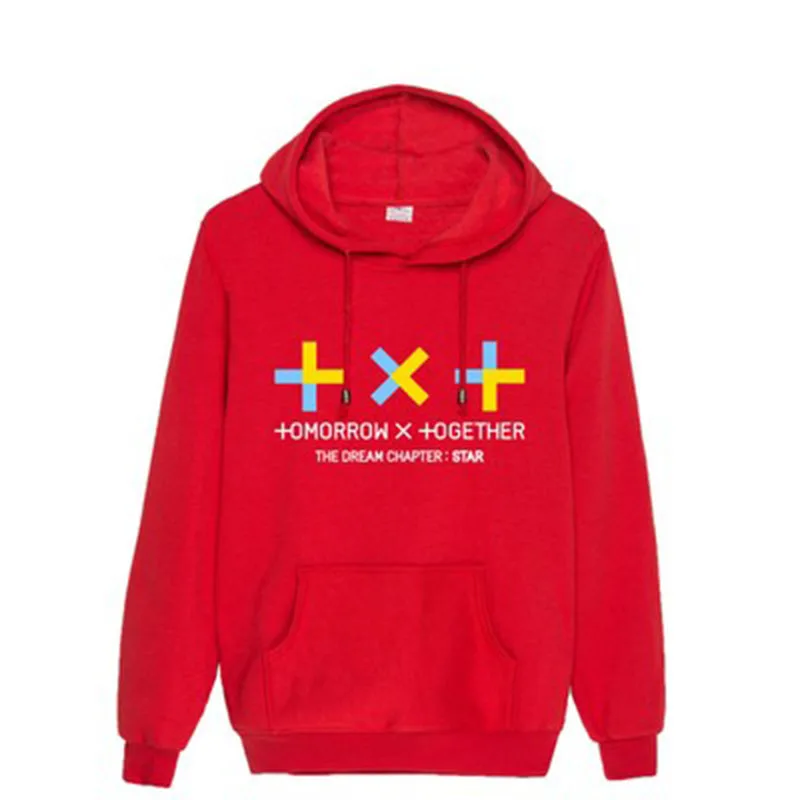  2019 Txt Concert The Dream Chapter Star Album Hoodies Harajuku TOMORROW X TOGETHER Hooded new Pullo