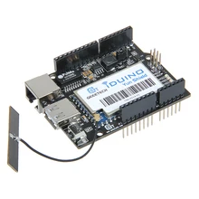 Linux, WiFi, Ethernet, USB, All-in-one Yun Shield Compatible with Arduino Leonardo, UNO, Mega2560, Duemilanove