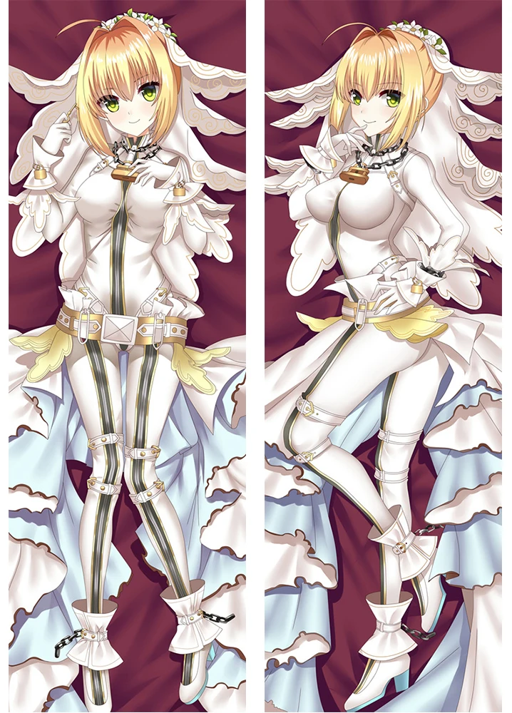 Game Fate Grand Order FGO Mordred  Hug Body Pillow Case Cover 150cm