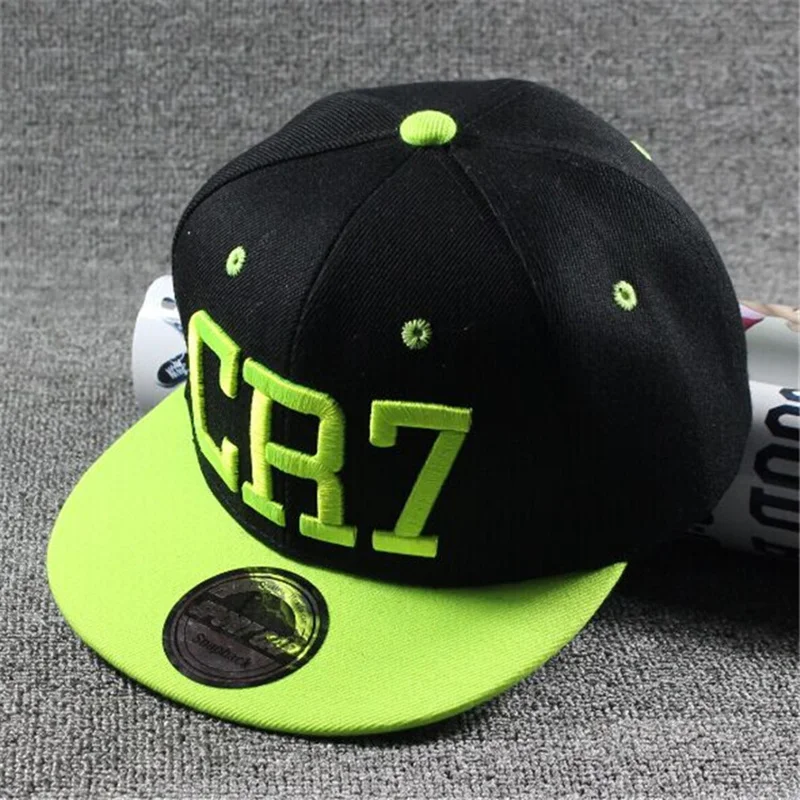 Baseball Cap Baseball Caps Brand Children Soccer Star Ronaldo CR7 Embroidery Kids Boys Girls Sports Snapback Hip-hop Caps