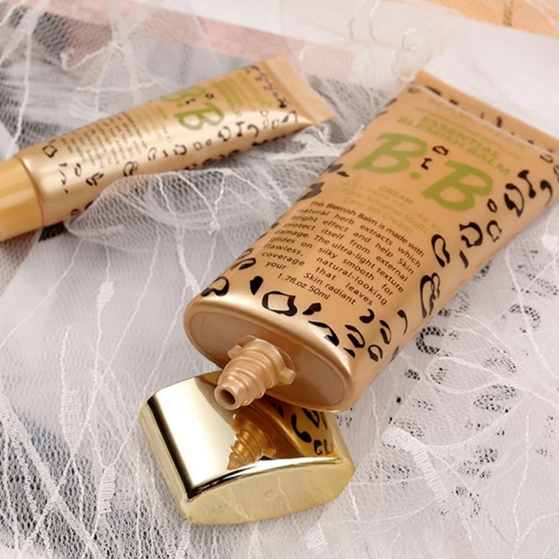 

Leopard Print BB Cream Perfect Cover BB Cream korean Cosmetics Makeup Face Foundation Concealer Facial