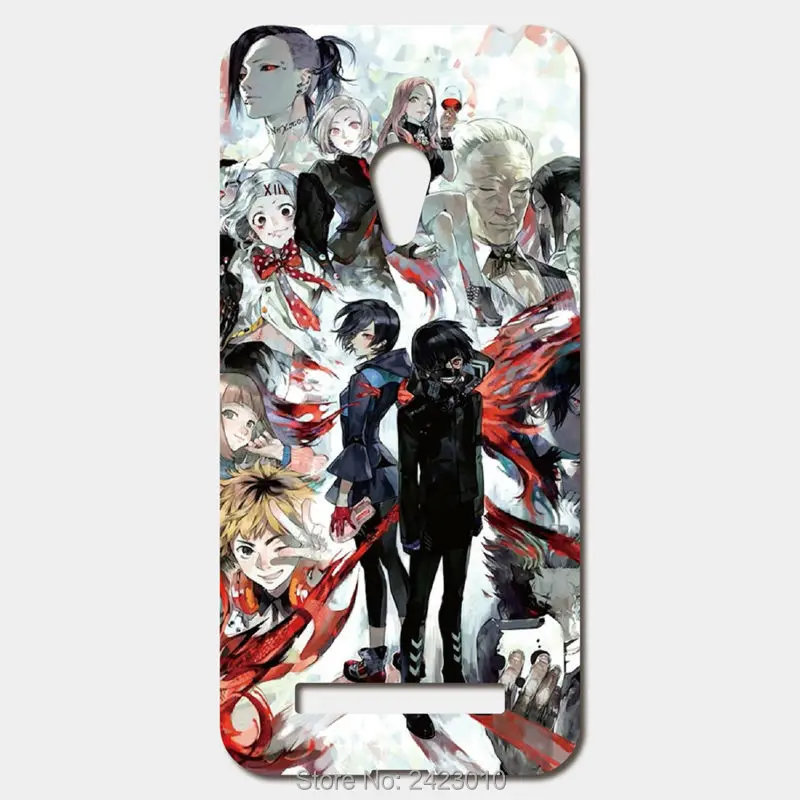 

For ASUS Zenfone 5 6 4 A450CG 3 Max ZC520TL 2 Laser ze551ml Selfie ZD551KL Case Patterned Cover Tokyo Ghoul Stuff phone cases
