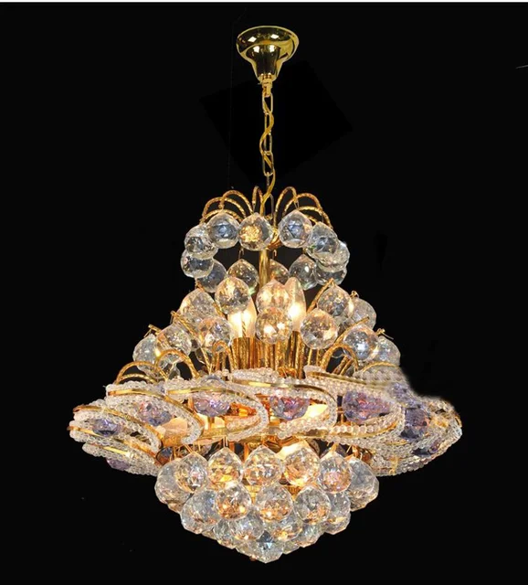 Phube Lighting French Empire Gold Crystal Chandelier Chrome Phube Lighting French Empire Gold Crystal Chandelier Chrome Chandeliers Modern Free