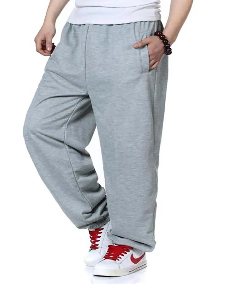 New Fashion Sweat Pants Hip Hop Men Joggers Track Pants Fromal Dress Casual Loose Baggy Cotton Trousers Male Clothes Sweatpants best sweatpants for men