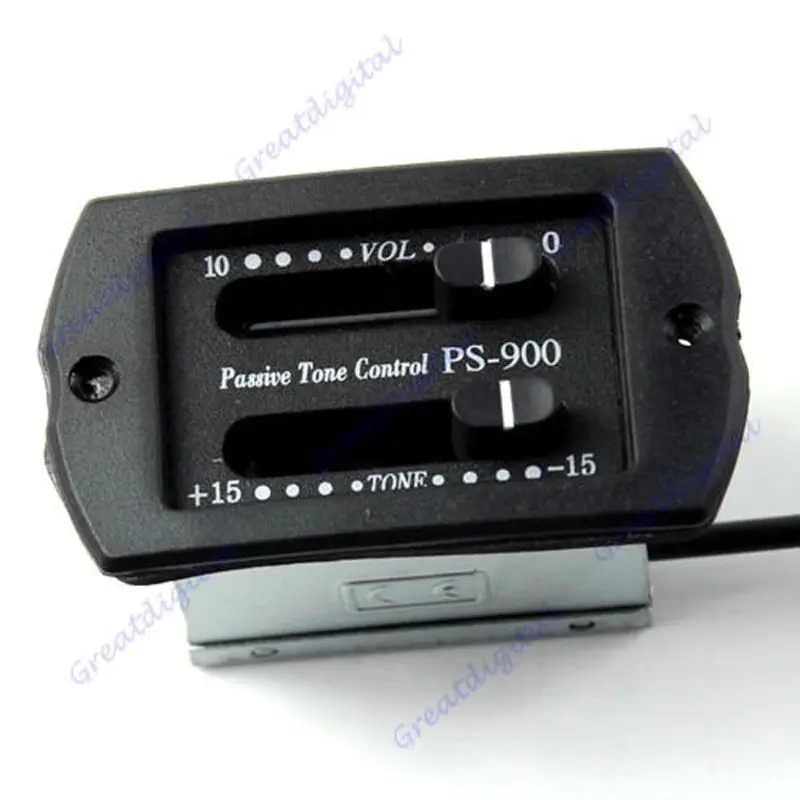 

2-Band Preamp EQ Acoustic Guitar Blend Tuner Piezo Pickup Equalizer Amplifier System Sets PS900 Stringed Instruments Parts