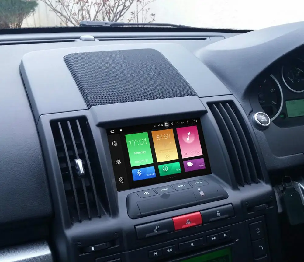 7-дюймовый автомобильный Android 9,0 без DVD gps проигрыватель для Land Rover freelander 2, четыре ядра, 4 Гб Оперативная память+ 32 ГБ флэш-памяти Bluetooth DVR DAB+ карта Wi-Fi