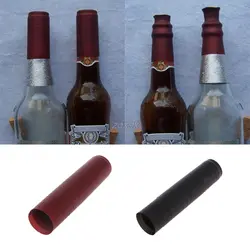 10 шт ПВХ термоусадочная крышка сваренное вино герметичные крышки красное вино бутылка, с уплотнителем Cover челнока
