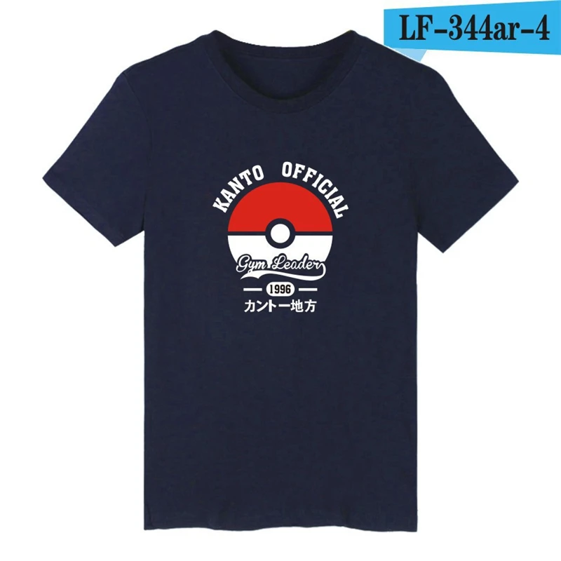 

Pokemon T Shirt Kids Tops Cartoon Anime Shirt Short Sleeve Pokemon Clothes Men Tshirt Anime Clothes Men T-Shirt Anime Clothing