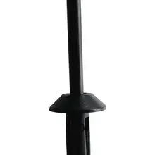 Shhworld Sea 100 шт черные нейлоновые глухие заклепки для 2042367 для Ford: N804189S Автомобильные пластиковые зажимы Автомобильные крепления из пластика