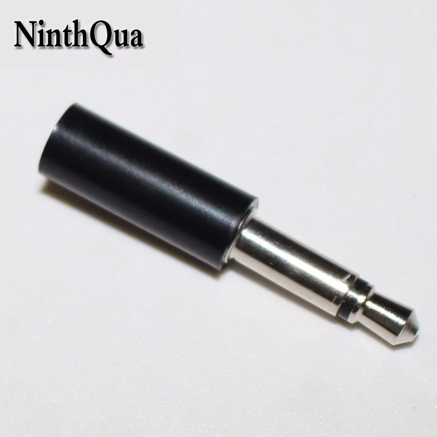 

50pcs 3.5mm Mono Stereo Headset Plug Jack 2 pole 3.5 Audio Plugs Socket Adaptor Connector for Earphone ect White Black