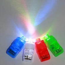 4 шт. светодиодные пальчиковые огни блестящее кольцо светящаяся игрушка сверкающая Праздничная Вечеринка вечерние аксессуары светодиодные неоновые вечерние ночные украшения