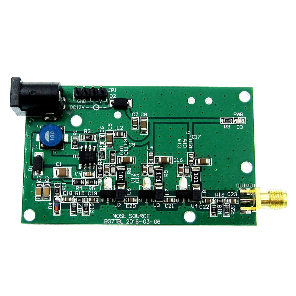 

100% Origin SMA noise source/Simple spectrum external tracking source DC 12V/ 0.3A