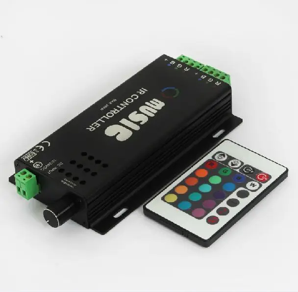 

Hit Lights Sound Activated LED Music Controller for Color Changing LED Strip