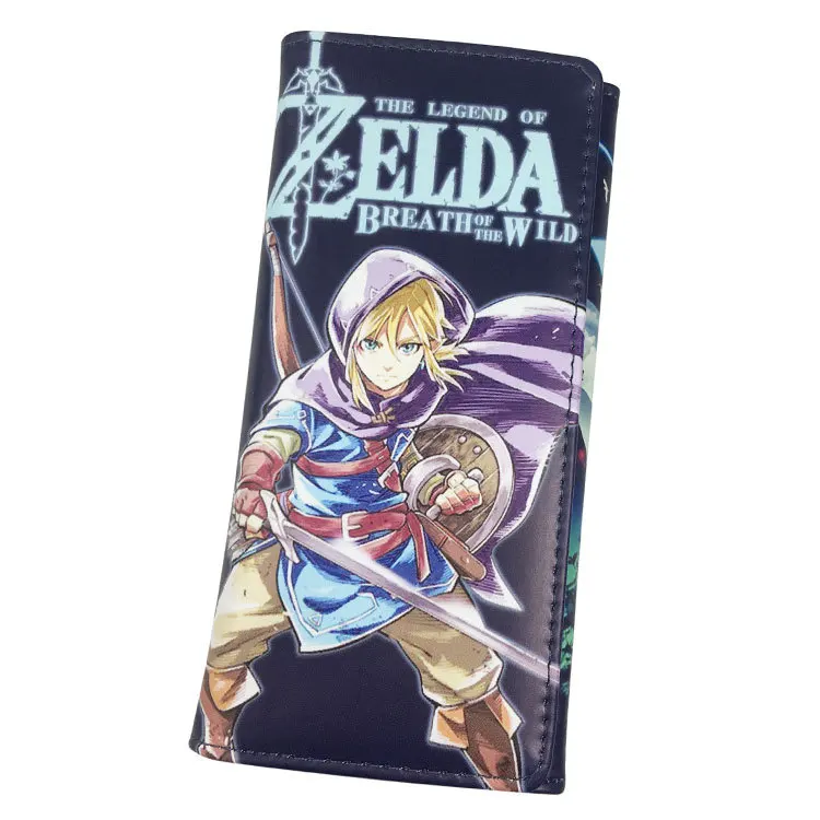 

Game The Legend of Zelda Long Wallet Coin Purse Cosplay Cartoon PU Leather Wallet Photo Holder Accessory Gift