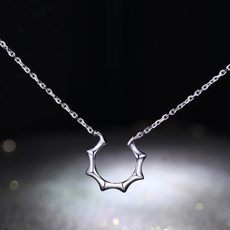 Necklace-For-Women-Sterling-Silver-925-Fine-Jewelry-Korean-Style-Sun-Shape-Simple-cc-For-Girls (4)