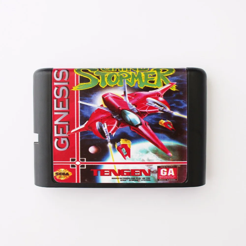 Grind Stormer 16 бит sega MD игровая карта для sega Mega Drive для Genesis