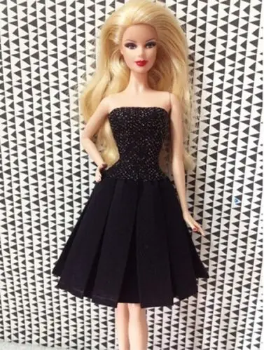 black barbie frock