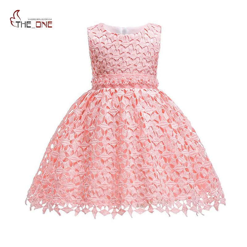 MUABABY/летнее торжественное платье для маленьких девочек возрастом от 6 до 24 месяцев, От 3 до 10 лет розовое, белое детское платье для свадебной вечеринки, детское платье принцессы на день рождения, туника