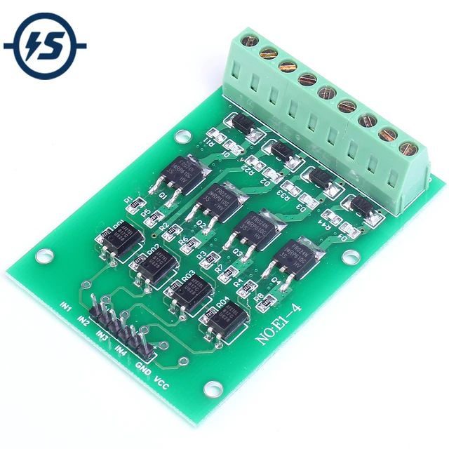 4 Channel FET Optocoupler Isolation Electronic Switch Module Pulse