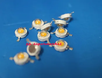 

50pcs 380Nm-780Nm White Color 3w Full Spectrum White Aquatic Plant Grow Blub Sea Grass Water Coral