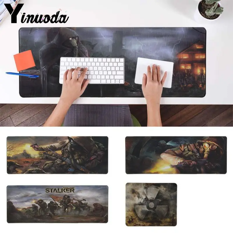 Yinuoda New Designs stalker DIY Design Pattern Game mousepad Rubber PC Computer Gaming mousepad