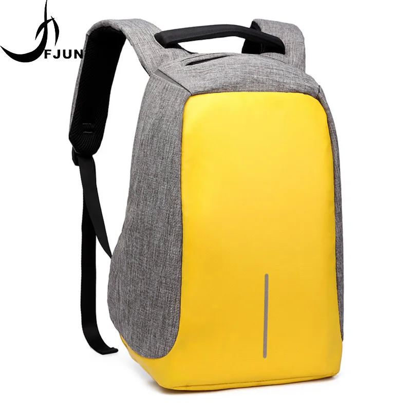 

New Style USB Charging Anti-thief Oxford Backpack For Student Multi-function Outdoor Sport bag With Free Rain Cover DG18