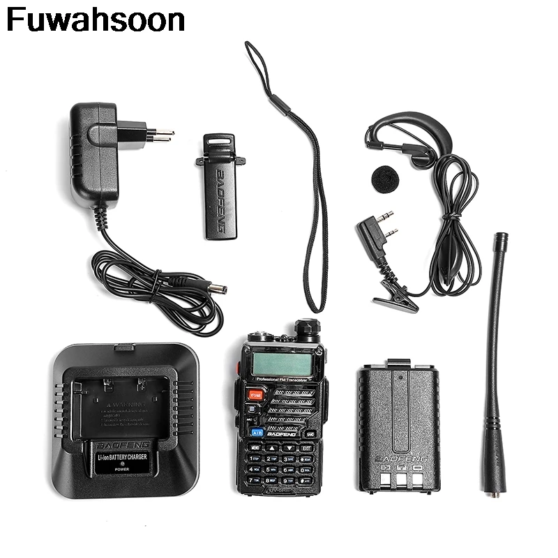 2 шт. Baofeng UV 5RE для полицейской рации сканер радио двухдиапазонный Cb Ham