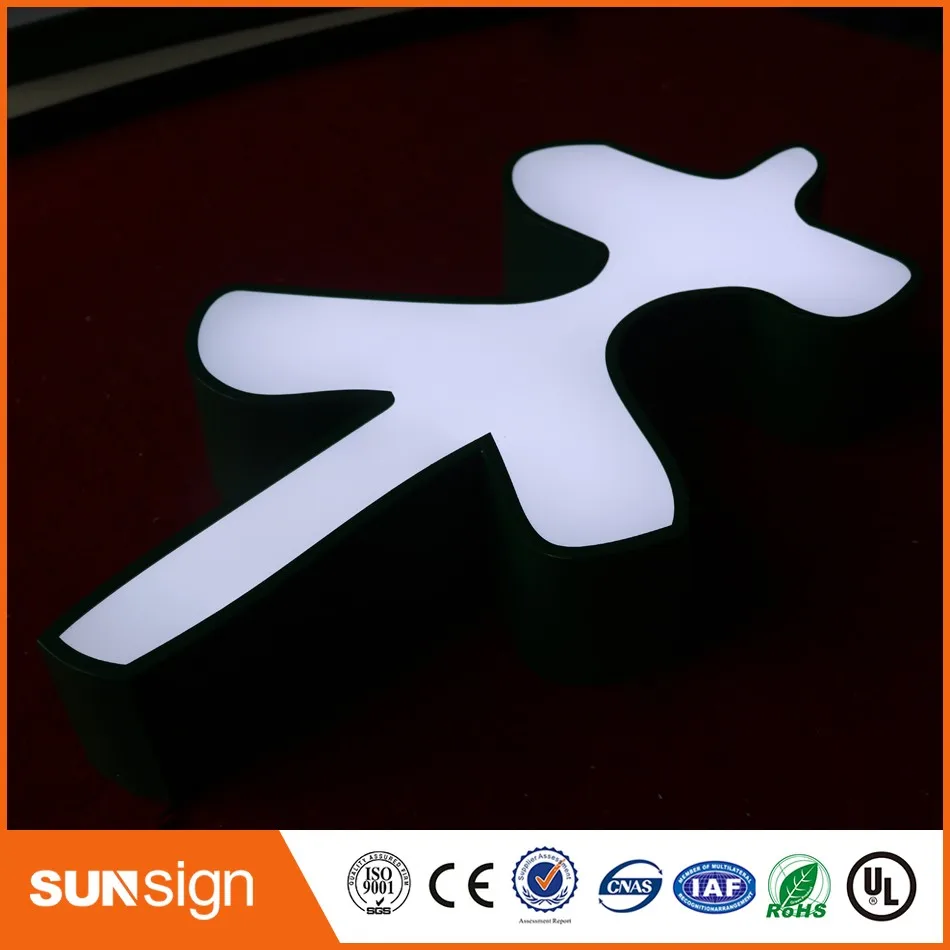 

LED channel letter sign making 9'' store sign