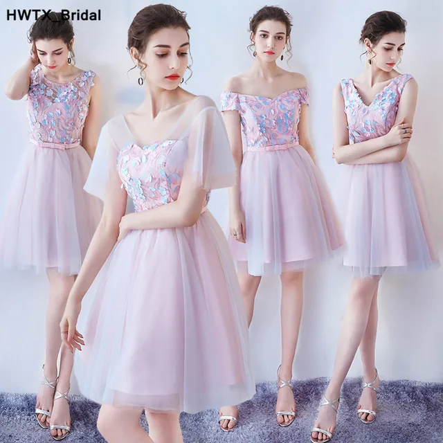 Best Offers 2018 Sexy Short Bridesmaid Dress with Lace Tulle V-Neck Wedding Party Dress 2018 Cheap Plus Size Women Bridesmaid Dresses Best Offers 2018 Sexy Short Bridesmaid Dress with Lace Tulle V-Neck Wedding Party Dress 2018 Cheap Plus Size Women Bridesmaid Dresses