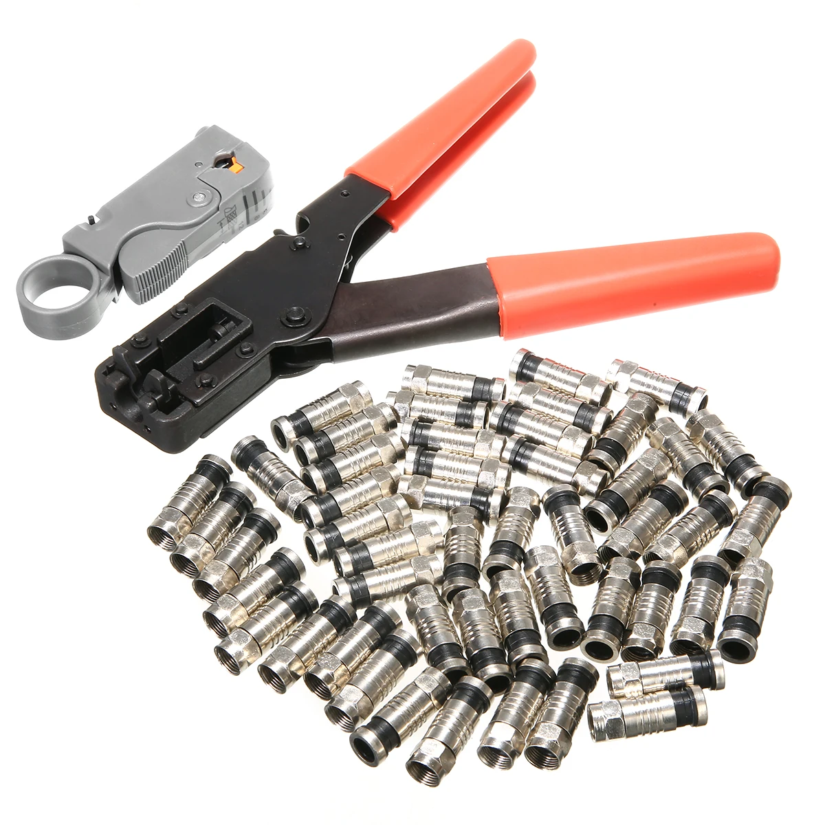 

Multifunctional Universal Compression Tools Connector Fitting Cable Coaxial Crimper Hand Tools Pliers Set Mayitr