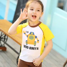 Г. Новая летняя одежда для плавания с короткими рукавами для мальчиков и девочек детский купальный костюм с принтом милые пляжные спортивные купальные костюмы для маленьких мальчиков и девочек с шапкой для плавания