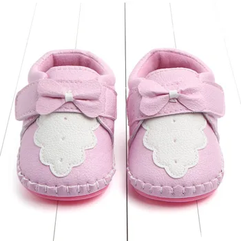 

2018 New Soft Sold Infant Toddler Anti-Slip Spring Baby Shoes Spring New Baby Girls First Walkers ShoesA